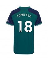 Arsenal Takehiro Tomiyasu #18 Alternativní Dres pro Dámské 2023-24 Krátký Rukáv